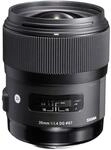 Sigma 35mm f/1,4 DG HSM Art f&uuml;r SIGMA SD/DP Kameras f&uuml;r SIGMA SA Mount