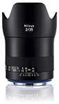 Zeiss Milvus 2/35 f&uuml;r Canon DSLR Kameras (EF-Mount), 000000-2096-555, Schwarz