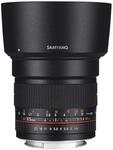 SAMYANG MF 85mm F1.4 AS IF UMC f&uuml;r Fuji X &ndash; Vollformat Portrait Objektiv f&uuml;r