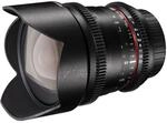 Walimex Pro 10mm 1:3,1 VCSC-Weitwinkelobjektiv f&uuml;r Sony E-Mount Objektivbajonett