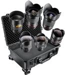 Walimex Pro All Star Objektiv-Set II (inkl. Fish-Eye Objektiv, 35mm Objektiv, 14mm