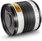 Walimex pro 500/6,3 DSLR Spiegel Objektiv f&uuml;r C-Mount, Kameraobjektiv mit 500 mm