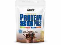 Weider Protein 80 Plus Mehrkomponenten Protein, Brownie, Eiweißpulver für cremige,