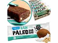 Maxsport Nutrition Cashew & Coconut Rohkost Riegel 20 Stück - Roh Paleo Vegan
