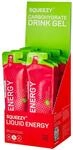 Squeezy Liquid Energy (Himbeere) 12er Pack - Sport Energy Gel mit erh&ouml;htem