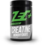 Zec+ Nutrition Creatin Monohydrat Pulver - 500 g reines und geschmacksneutral Kreatin