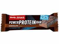 Body Attack Proteinriegel - Chocolate - 24 x 35 g - Fitness Protein Riegel...