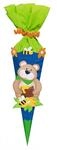 Ursus 9860006 - Schult&uuml;te Bastelset Mini, B&auml;r, sechseckig, H&ouml;he ca. 41 cm,