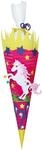 Ursus 9850011 - Schult&uuml;te Bastelset Einhorn, sechseckig, H&ouml;he ca. 68 cm, Duchmesser
