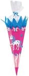 goldbuch 97706 Schult&uuml;ten-Bastelset, Einhorn, aus Karton, 3D-Effekt, Zuckert&uuml;te