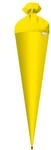 ROTH Bastelschult&uuml;te 70cm gelb rund - Schult&uuml;te mit Stabiler Rot(h)-Spitze mit