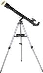 Bresser Refraktor Einsteiger Teleskop Stellar 60/800 mit Smartphone Kamera Adapter