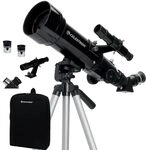 Celestron 21035 Travel Scope 70 Portable Refractor Telescope Kit with Backpack, Black