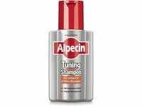 Alpecin Tuning-Shampoo - 1 x 200 ml - Das schwarze Coffein-Shampoo für graue Haare 