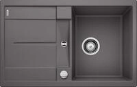 BLANCO METRA 45 S | Granitsp&uuml;le aus SILGRANIT felsgrau | Einbauart: Einbau von Oben