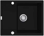 Franke Maris MRG 611-62 Onyx Fragranitsp&uuml;le Schwarz K&uuml;chensp&uuml;le Einbau...