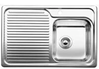 BLANCO CLASSIC 40 S | Edelstahl | Einbauart: Einbau von Oben | Hauptbecken rechts 