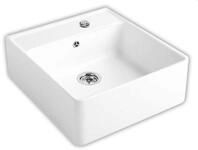 Villeroy & Boch Sp&uuml;lstein Einzelbecken Snow White - 6320 62 KG Keramiksp&uuml;le