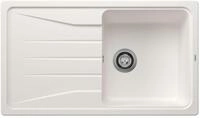 BLANCO SONA 5 S | Granitsp&uuml;le aus SILGRANIT wei&szlig; | Einbauart: Einbau von Oben 