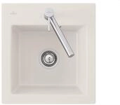 Villeroy & Boch Subway 45 XS Crema - 6781 01 KR Keramiksp&uuml;le Handbet&auml;tigung