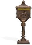 DEMA Standbriefkasten "Antik" Aluguss-bronze