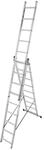 Krause Corda Vielzweck-Leiter 3x9 Sprossen mit Treppenversion