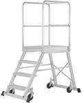 Podesttreppe fahrbar 1x4 Stuf. SH0,97m Hymer 688804