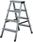 KRAUSE Doppelleiter Dopplo, 2 x 7 Stufen, 120366