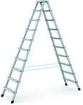 Zarges Leiter 10-Stufen Aluminium bis 2.2 m, 12.4 kg