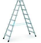 Zarges Leiter 8-Stufen Aluminium bis 1.8 m, 9 kg