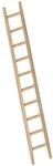 BAU-Holzanlegeleiter 1x10 SPR. L3,00m Layher 1036.010