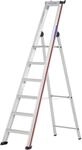 HYMER Stufenstehleiter mit Plattform SC60, einseitig begehbar, 6 Stufen, 602606