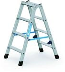 Format 4003866424641 &ndash; stufen-stehleiter Z 300 geb&ntilde;rdelt 2 x 4 Stufen