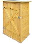 HABAU Gartenschrank Flachdach, 3103, 75 x 56 x 117 cm, mit 2 Regalb&ouml;den