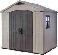 Keter Ger&auml;tehaus Factor 8x6, Beige, 8.1m&sup3; Rauminhalt, Au&szlig;enma&szlig;e (B/T/H):256.5 x