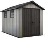 Keter Ger&auml;tehaus Oakland 7511, Grau, 14,5m&sup3;, Au&szlig;enma&szlig;e B/T/H: 230 x 350 x 242 cm,