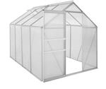 Zelsius Aluminium Gew&auml;chshaus 250 x 190 cm | 4 mm Hohlkammerplatten, UV-best&auml;ndig,