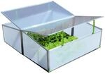 Gartentec Aufzucht Fr&uuml;hbeet Doppelt 1,14 qm, 4 mm starke Hohlkammerplatten, Made in