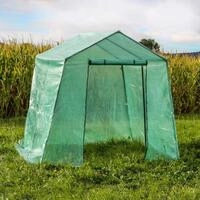 DEMA Folienzelt Gew&auml;chszelt 5 m&sup2; &ndash; 2x2,5x2,15 m, Folien-Gew&auml;chshaus,