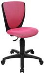 TOPSTAR High S 'Cool Kinderdrehstuhl, Kunststoff, rosa, One Size