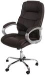 Mendler Profi-B&uuml;rostuhl Boston XXL US-Version - braun | Chefsessel, Drehstuhl,...