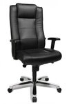 TOPSTAR Sitness Direktor Aktion 800 echt Leder Chefsessel mit bewegter Sitzfl&auml;che
