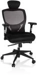 hjh OFFICE Ergonomischer B&uuml;rostuhl Venus Base Drehstuhl & Schreibtischstuhl mit