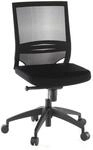 hjh OFFICE 657210 Profi B&uuml;rostuhl Porto ECO Stoff/Netz Schwarz Drehstuhl ergonomisch