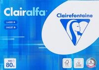 Clairefontaine 1979C - Ries Druckerpapier / Kopierpapier Clairalfa, extrawei&szlig;, DIN