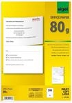 Sigel Ink/Laser/Kopier-Papier A5 (A4) 80g/qm 100 Blatt perforiert auf DIN A5
