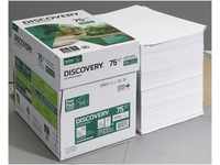 Discovery Fast Pack Multifunktionspapier, 75 g/m², A4, 2500 Blatt, Weiß