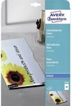 AVERY Zweckform 2500 Transparente Folien f&uuml;r Inkjetdrucker (10 selbstklebende Folien