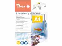Peach Laminierfolien A4 - 125 mic - 100 pouches - glänzend - Premiumqualität für