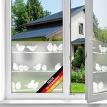 d-c-fix Fensterfolie Filippa - 45 cm x 1,5 m &ndash; statische Sichtschutzfolie mit